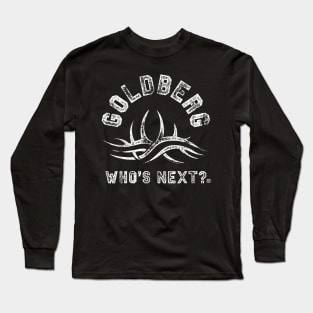 Goldberg Who's Next Fight Type Long Sleeve T-Shirt